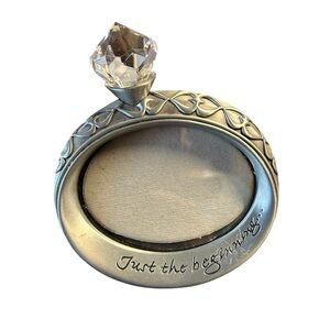 Malden Silver Ring with Crystal Accent